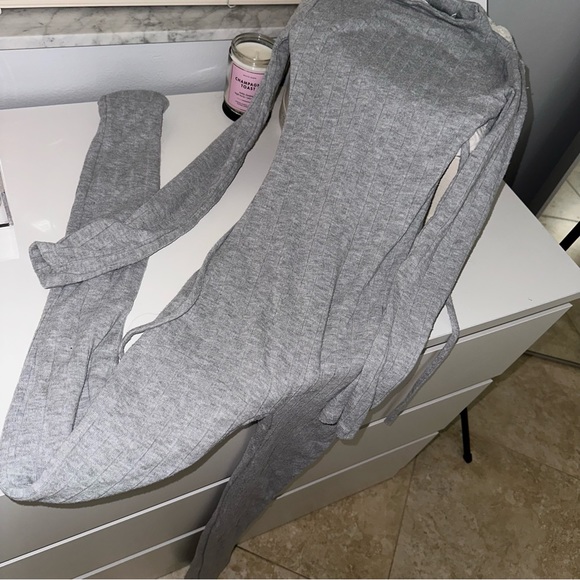 Grey Jumpsuit - Picture 2 of 4